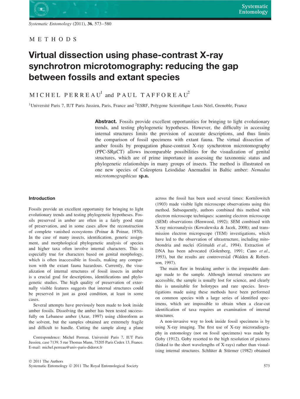 Reducing the Gap Between Fossils and Extant Species