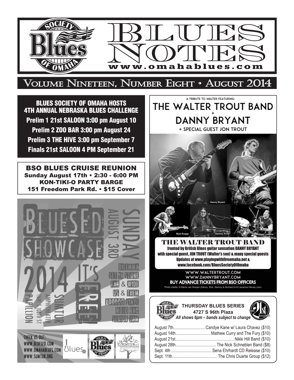 Blues Notes August 2014