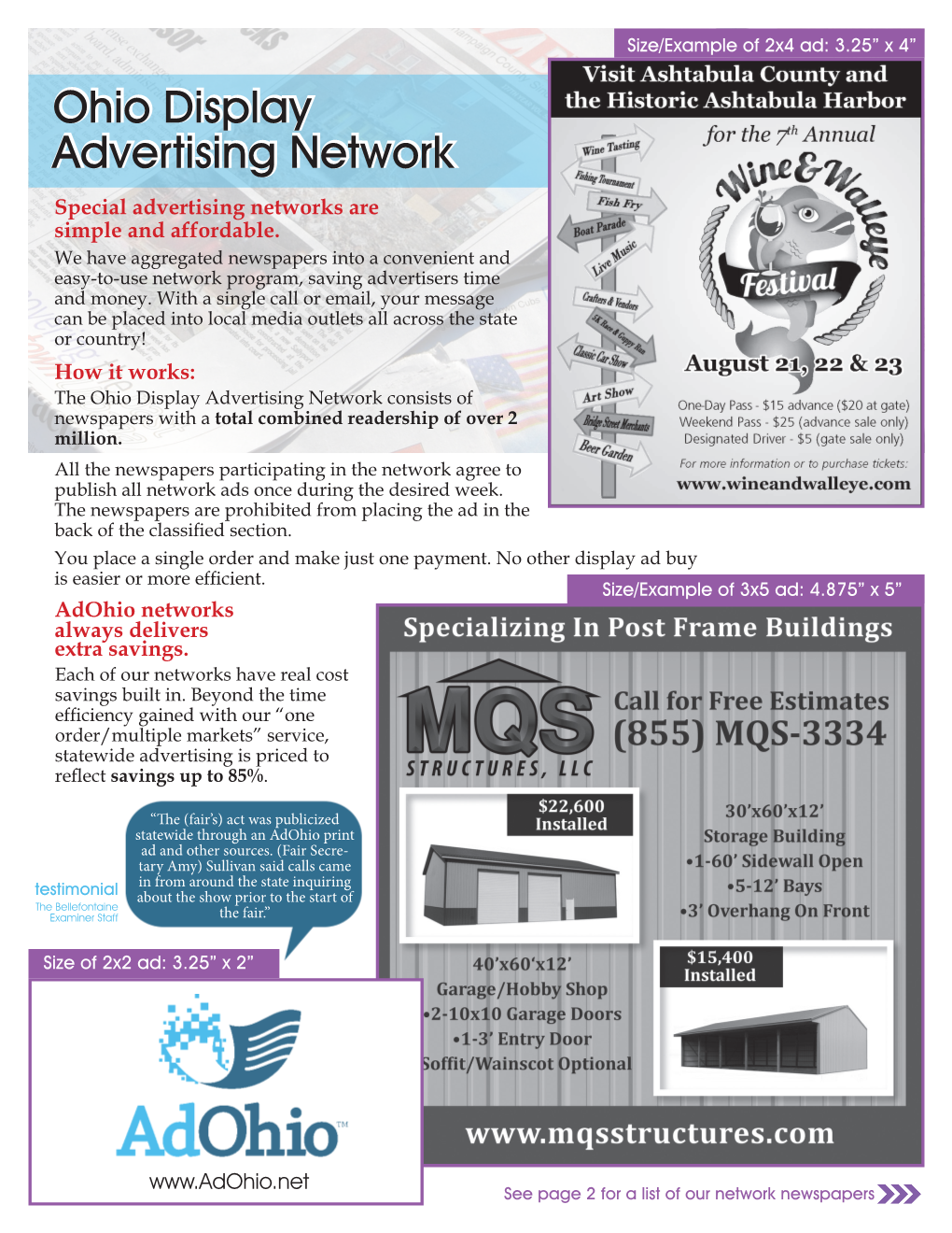 Ohio Display Advertising Network Ohio Display Advertising Network