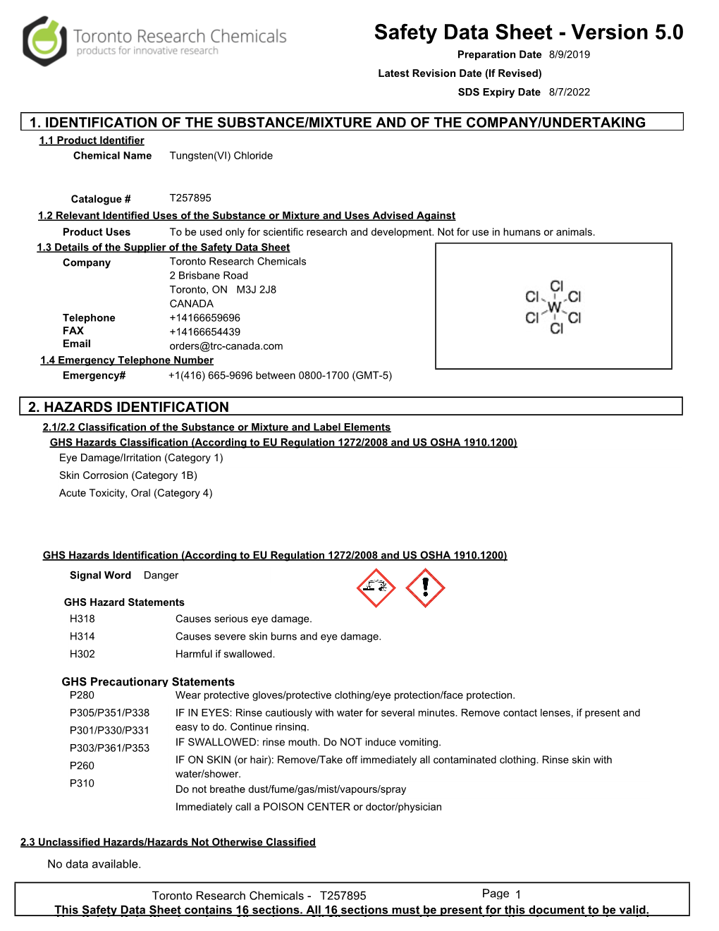 Download MSDS File