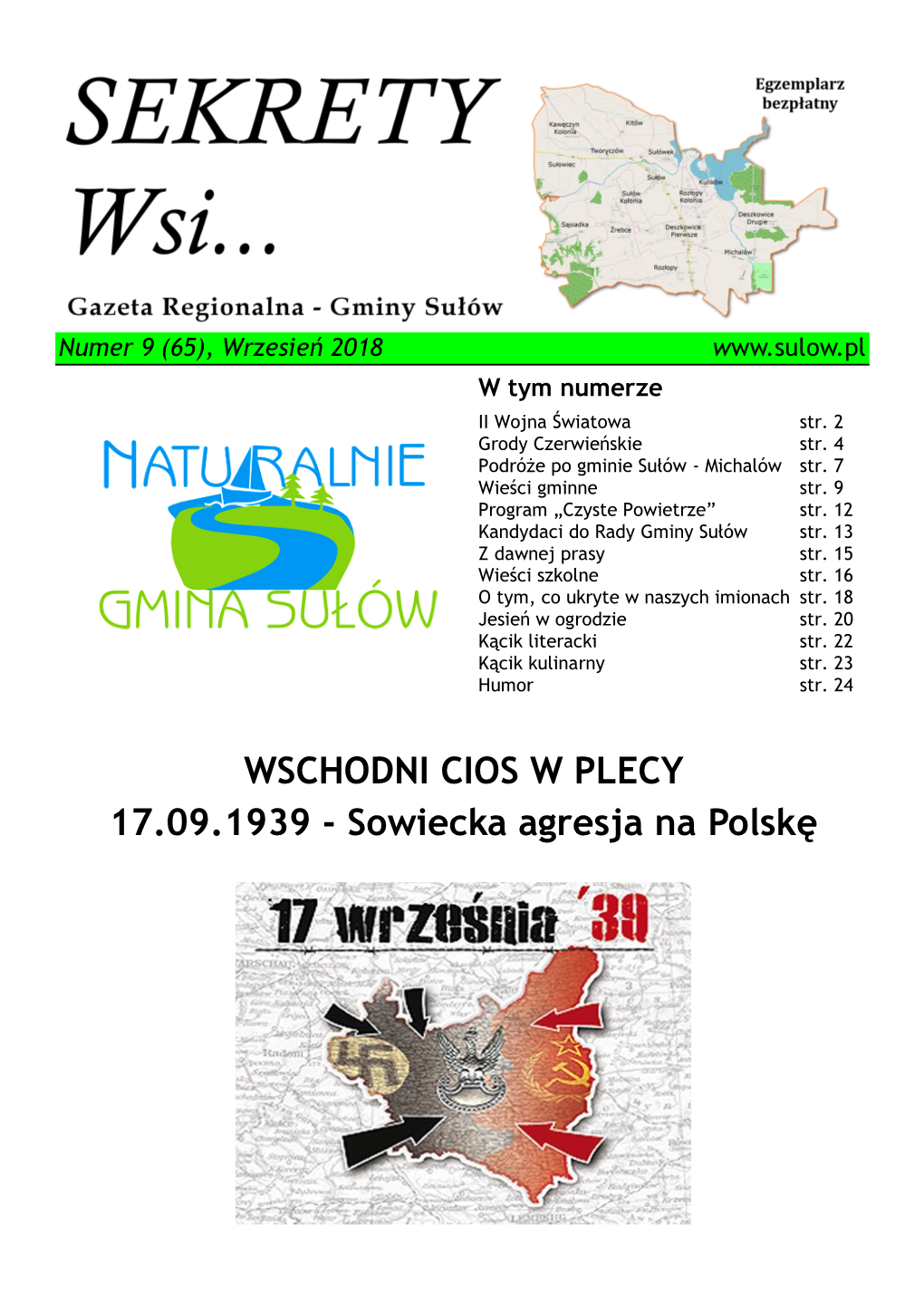 Sekrety Wsi, Numer 65