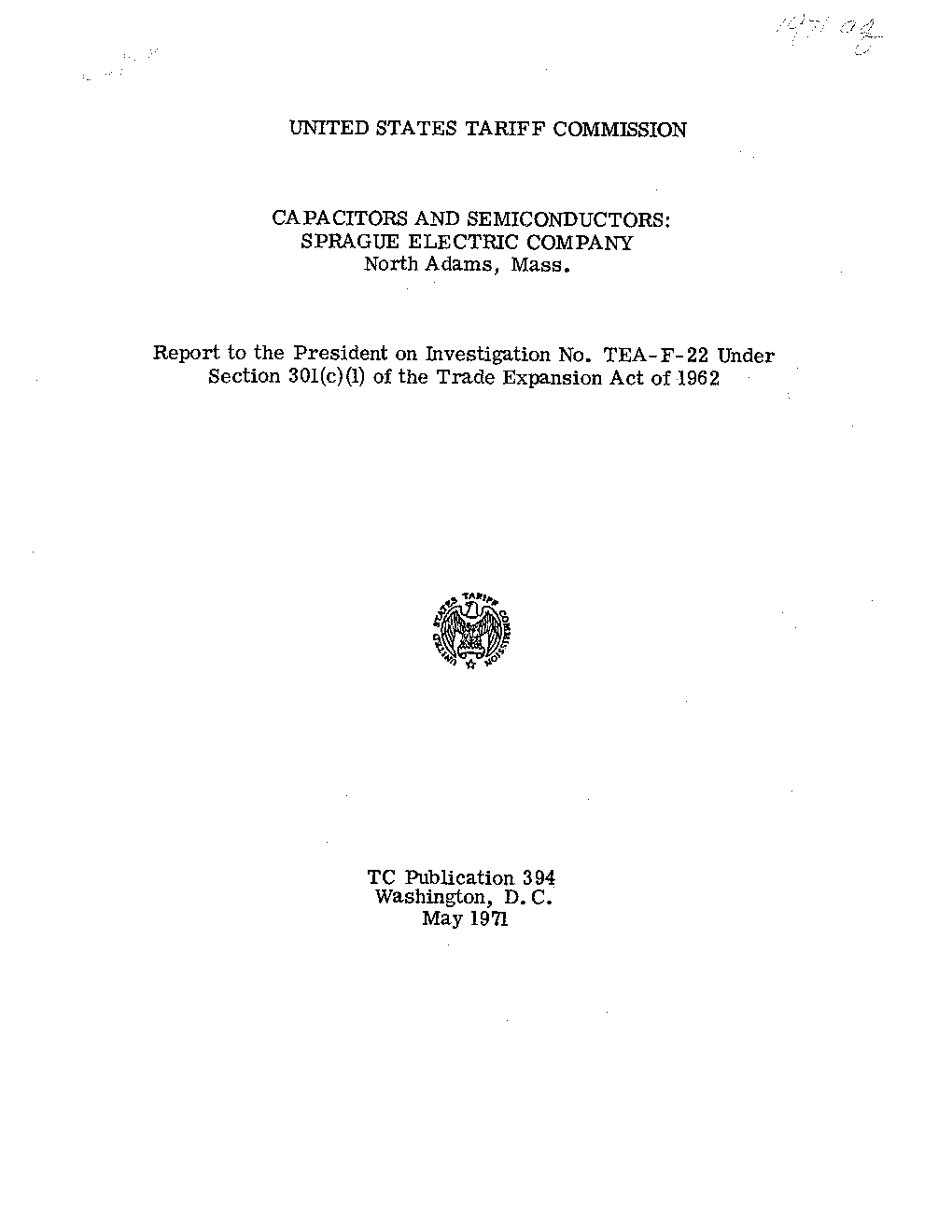 United States Tariff Commission