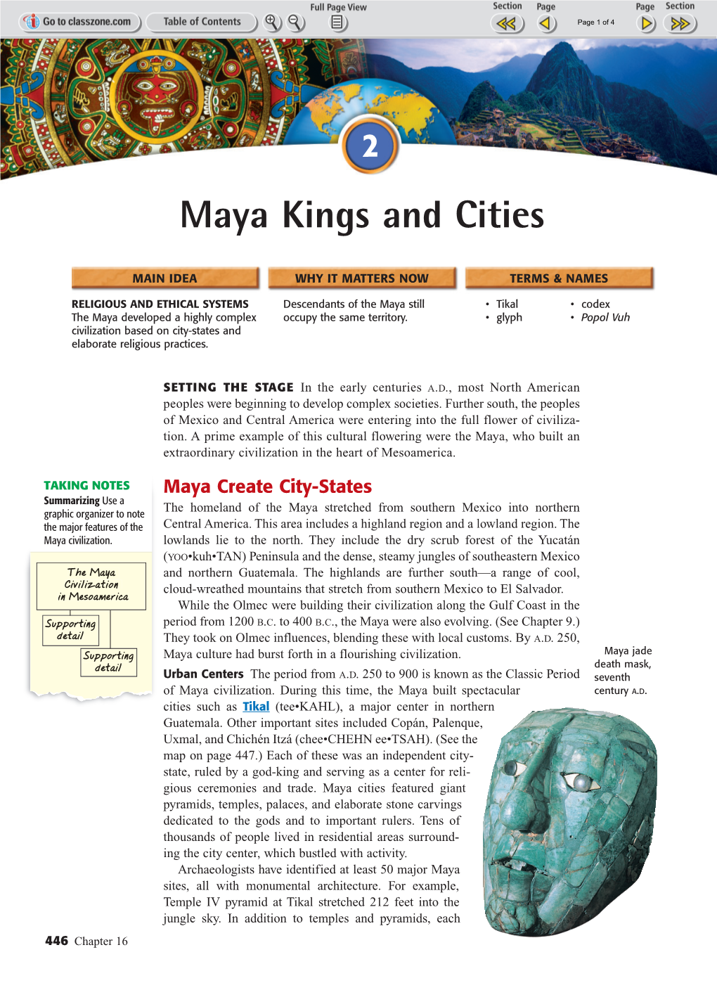 Maya Kings and Cities