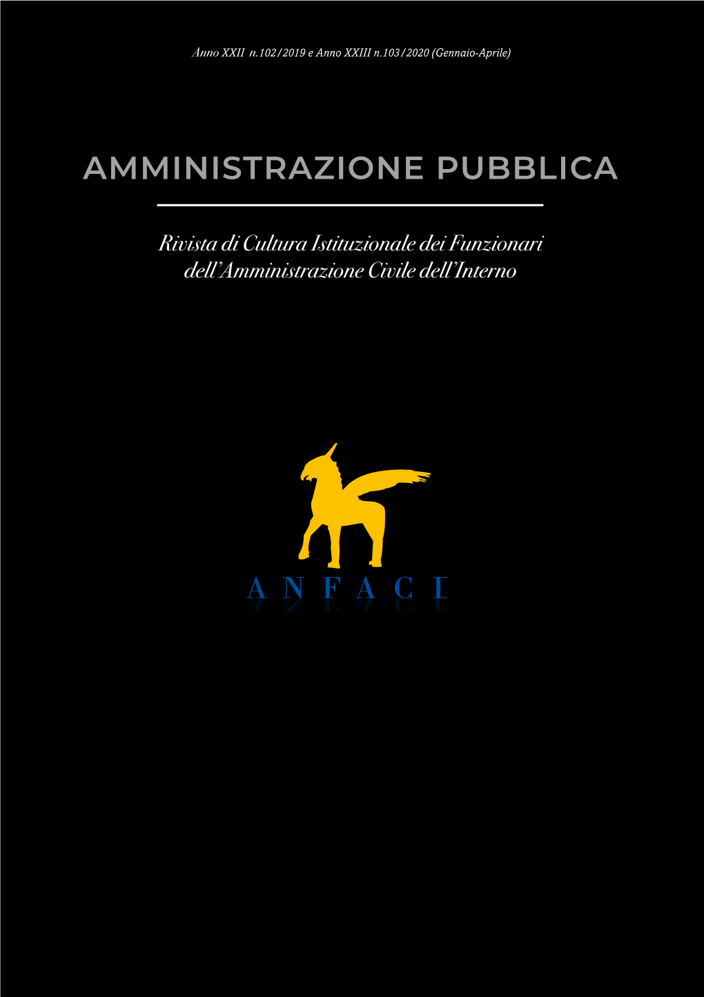 Amministrazione Pubblica Amministrazione