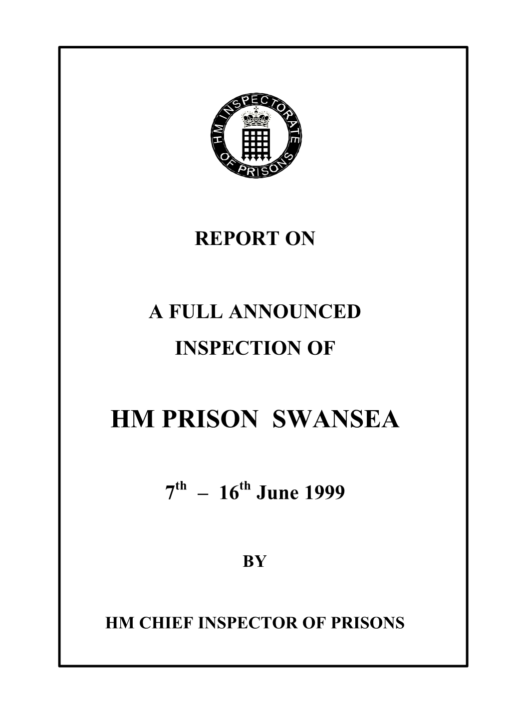 Hm Prison Swansea