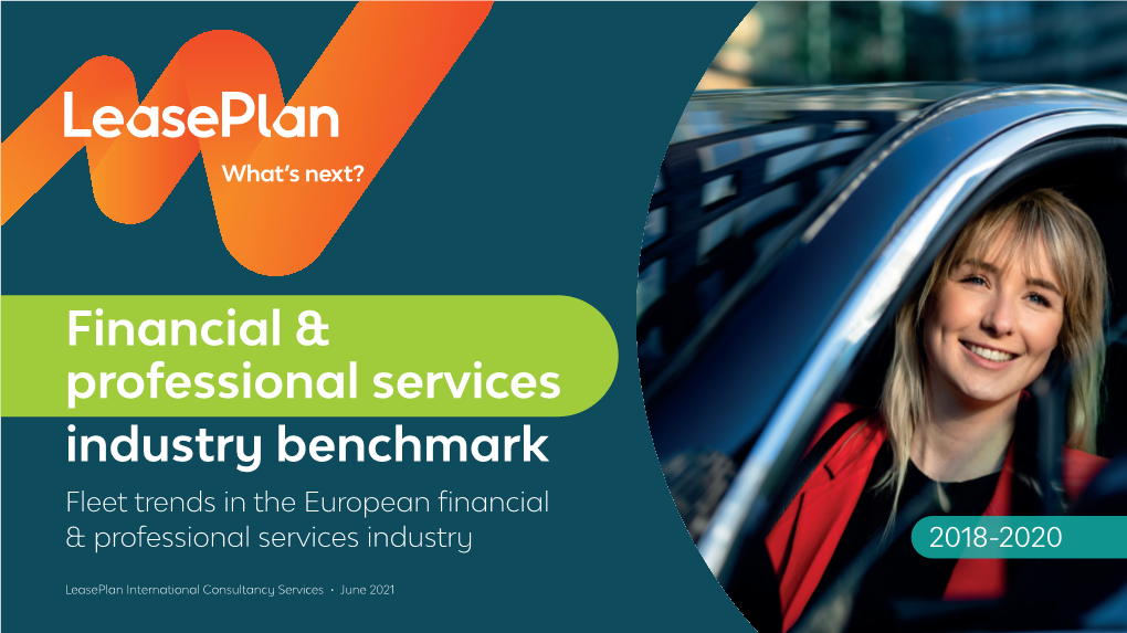 Fleet Trends in the European Financial & Professional Services Industry 2018-2020