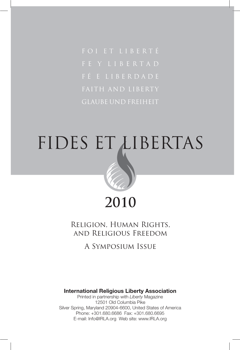 Fides Et Libertas