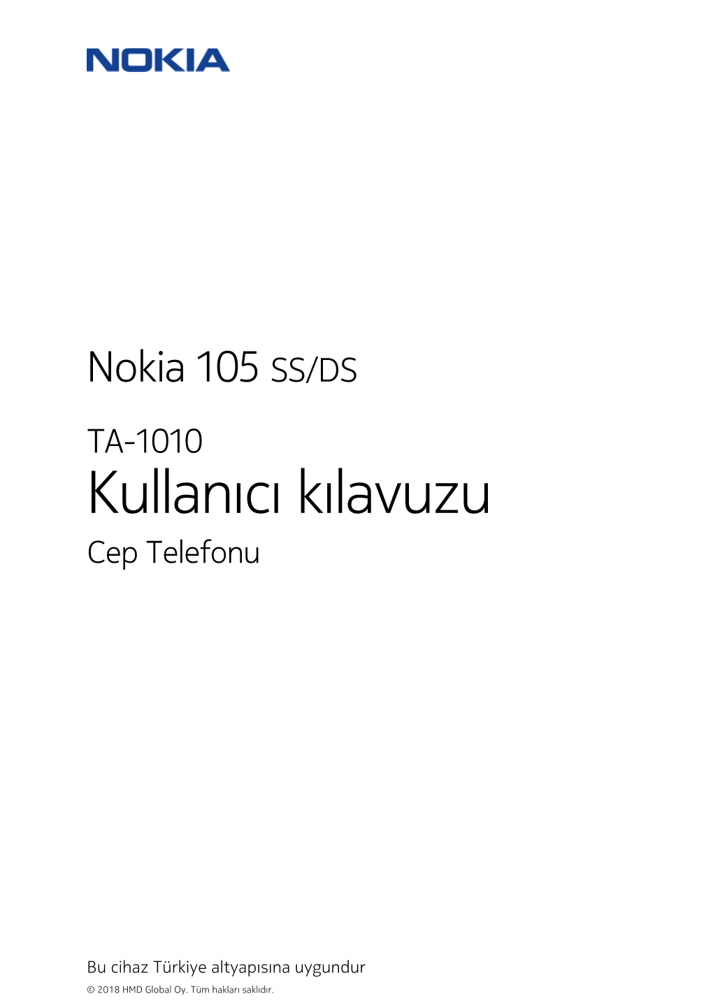 Kullanıcı Kılavuzu Cep Telefonu