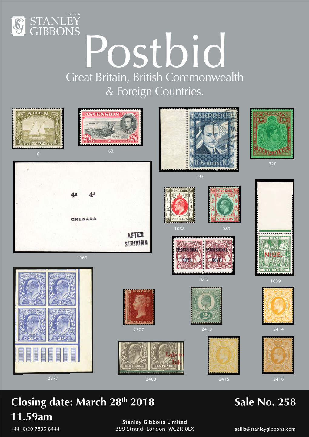 Great Britain, British Commonwealth & Foreign Countries