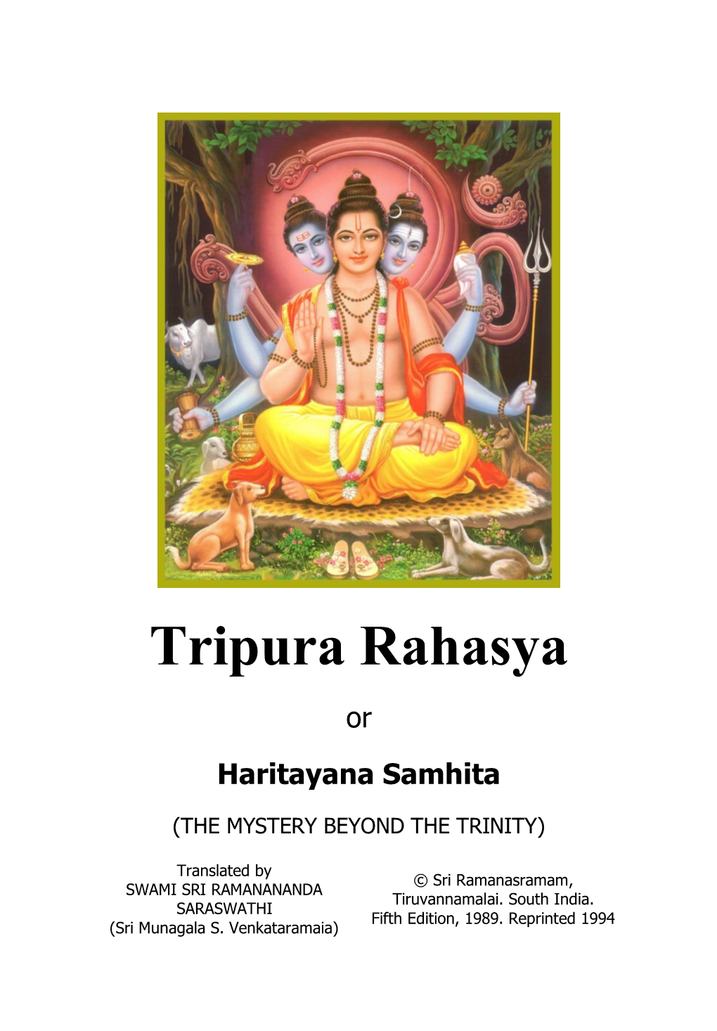 Tripura Rahasya