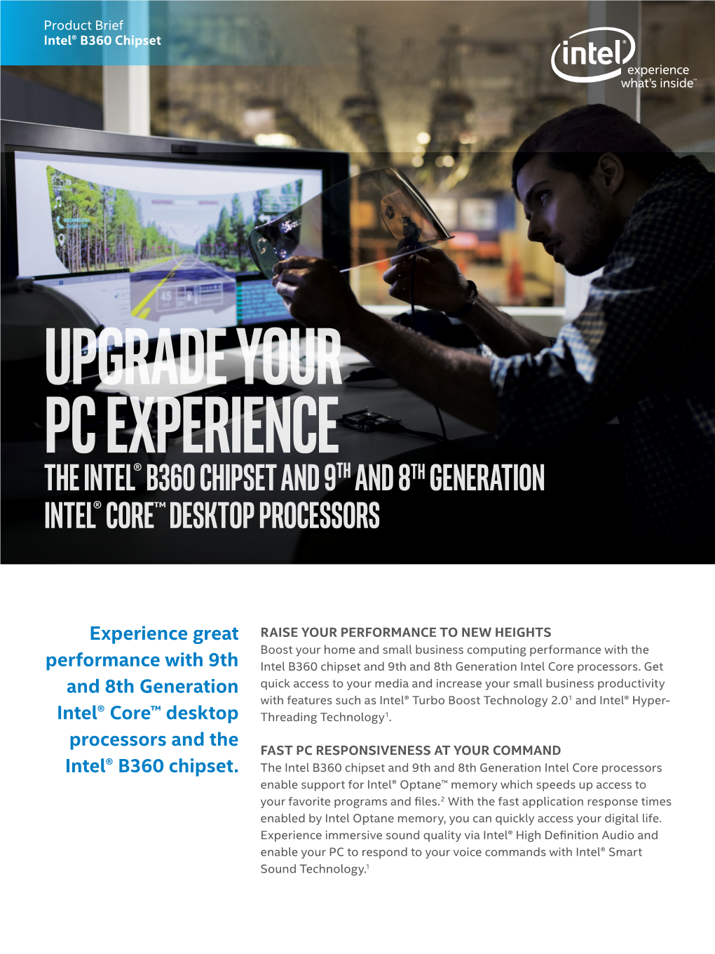 Intel® B360 Chipset Product Brief