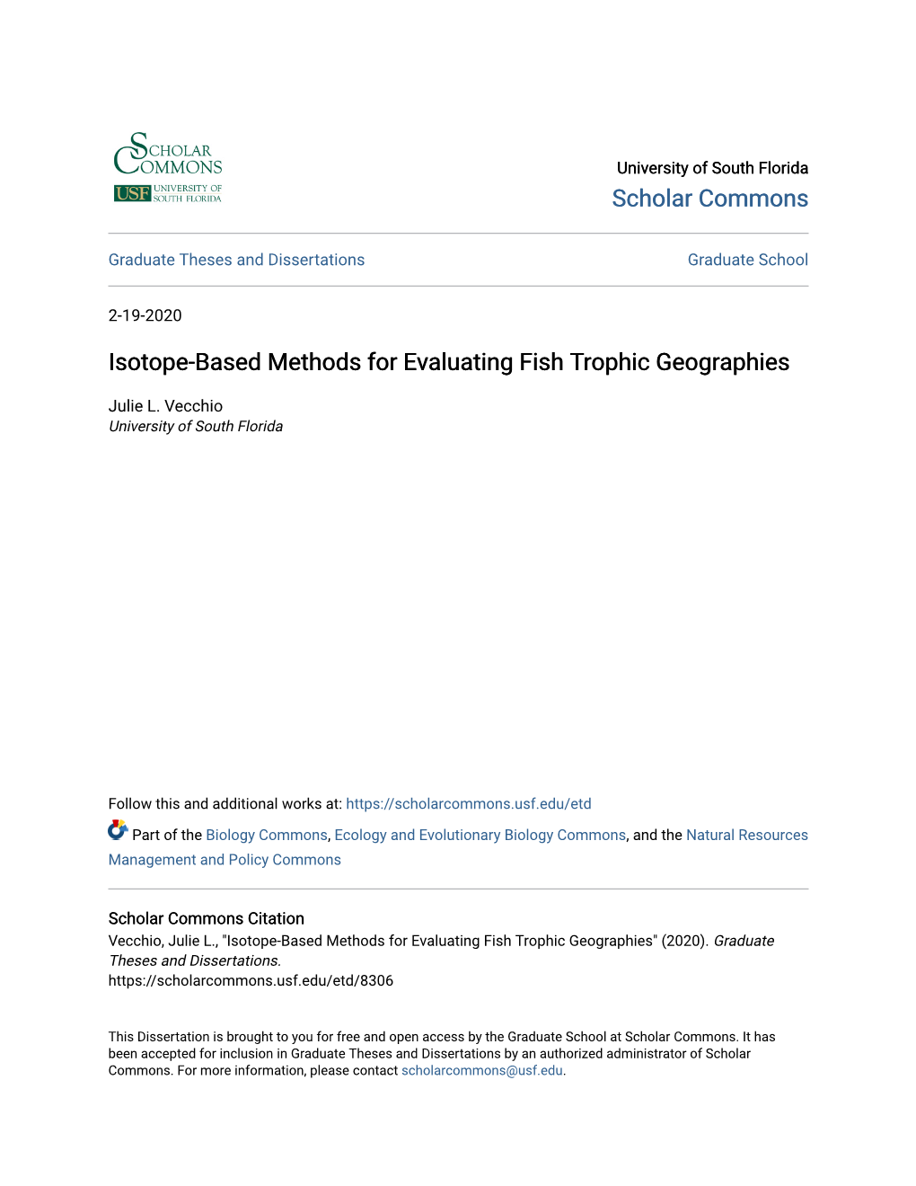 Isotope-Based Methods for Evaluating Fish Trophic Geographies