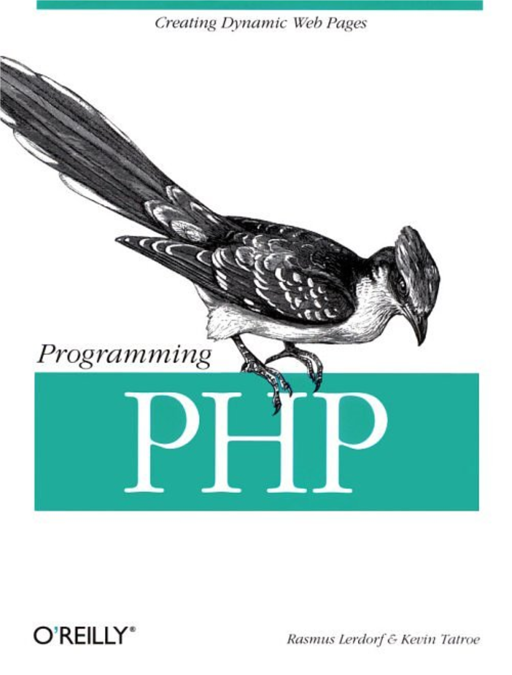 Programming PHP ,TITLE.18349 Page Iii Wednesday, March 13, 2002 11:52 AM