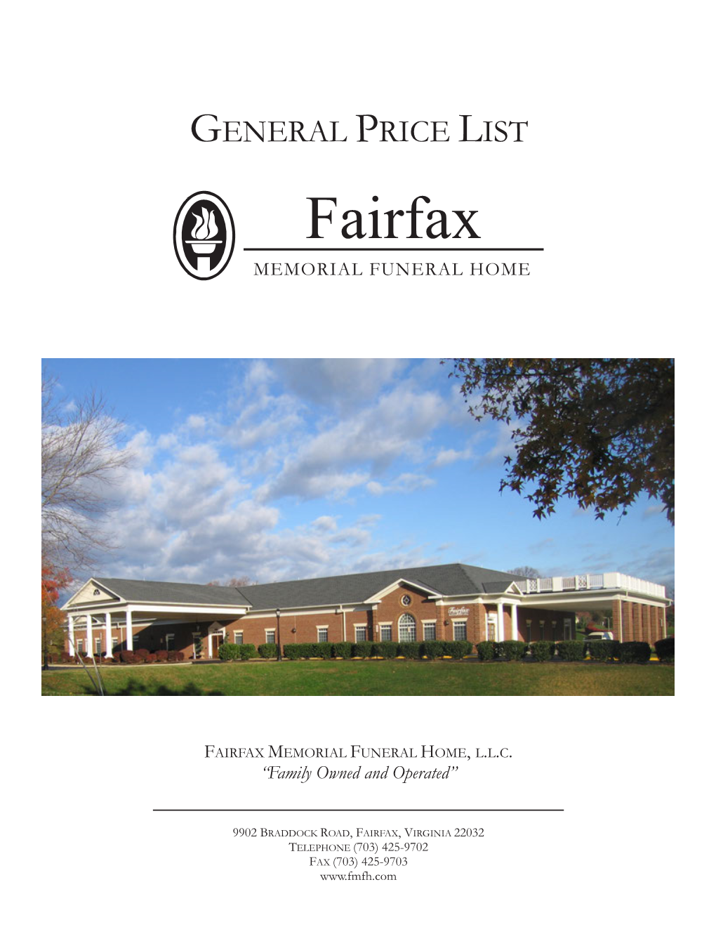 FMFH General Price List 052118 2