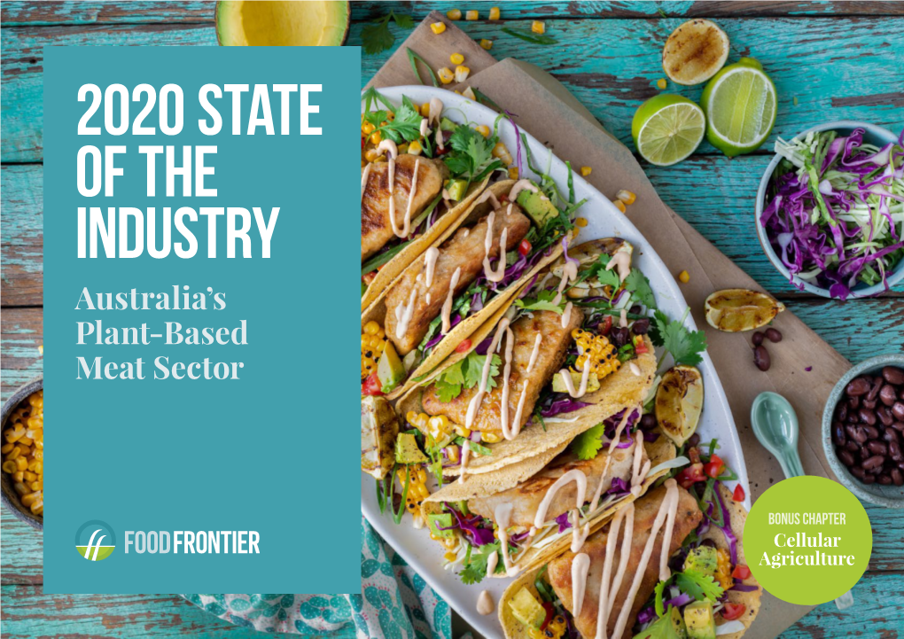 2020 State of the Industry Australia’S Plant-Based Meat Sector