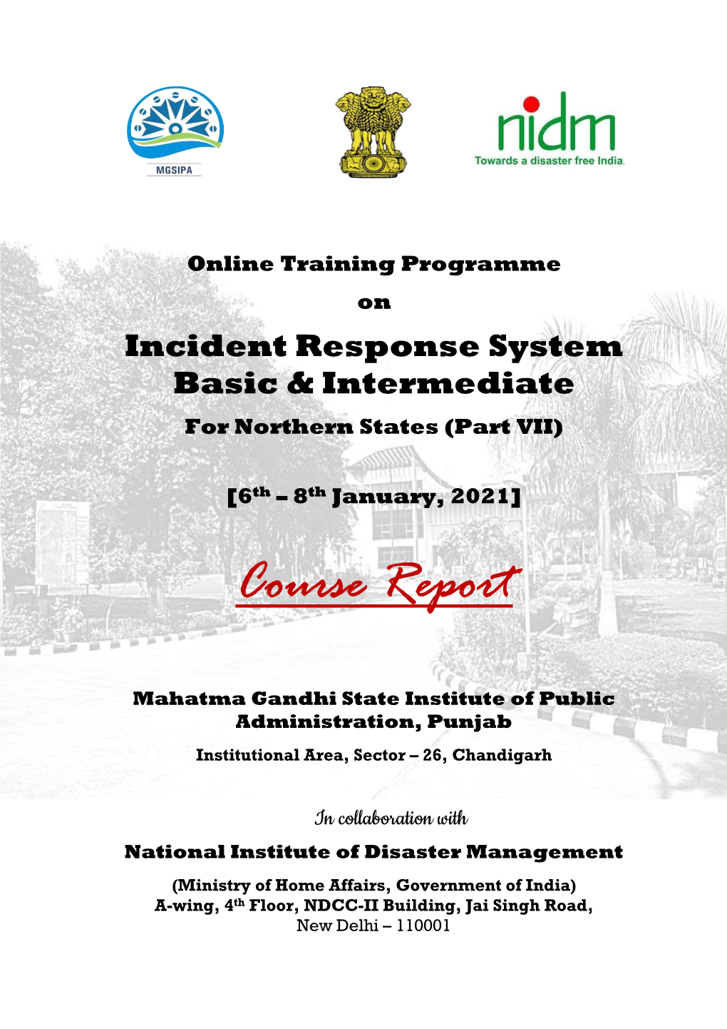 Online Training Programme on Incident Response System Basic & Intermediate for Northern States (Part VII)