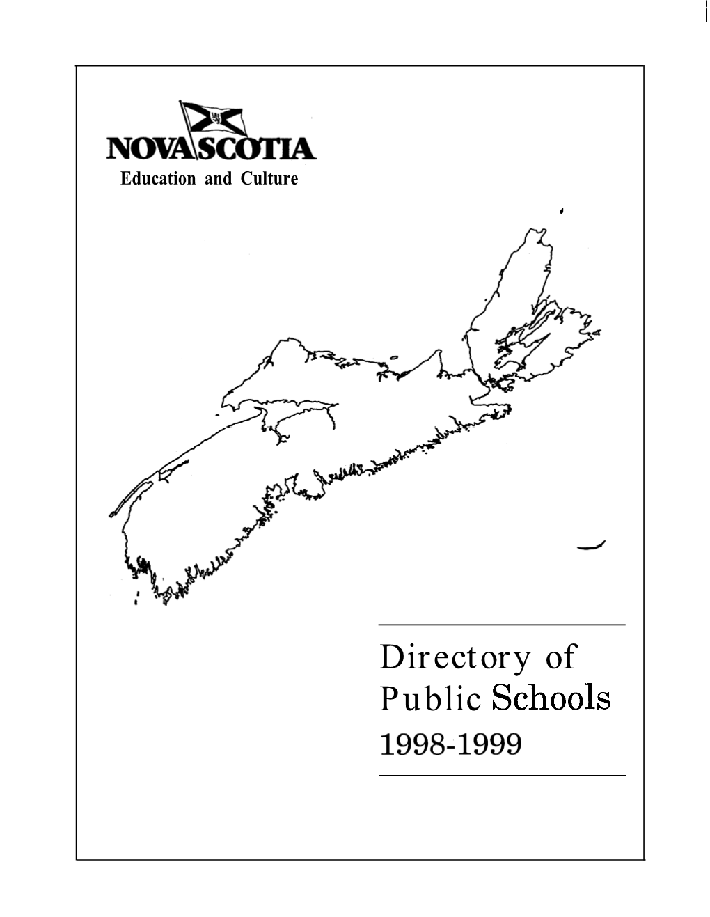 Directory of Schools 1998-1999