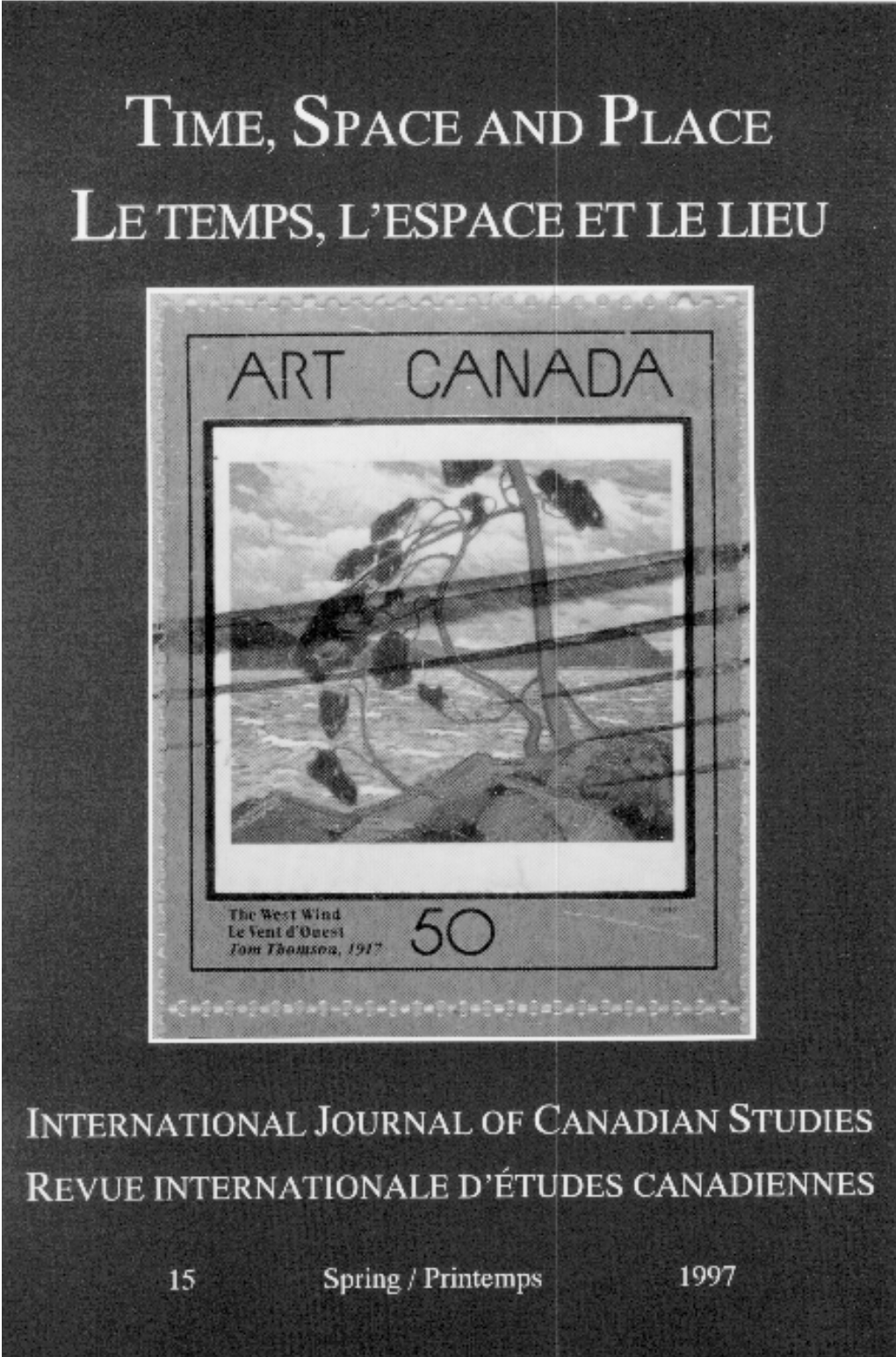 Jonathan Bordo the Terra Nullius of Wilderness—Colonialist Landscape Art (Canada & Australia) and the So-Called Claim to American Exception