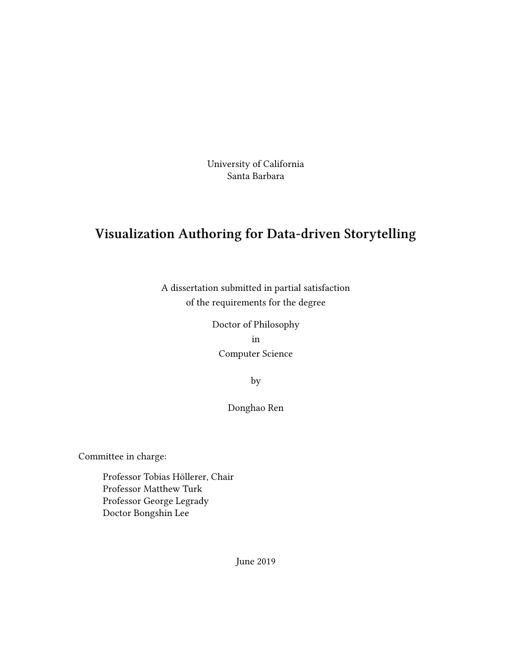 Visualization Authoring for Data-Driven Storytelling