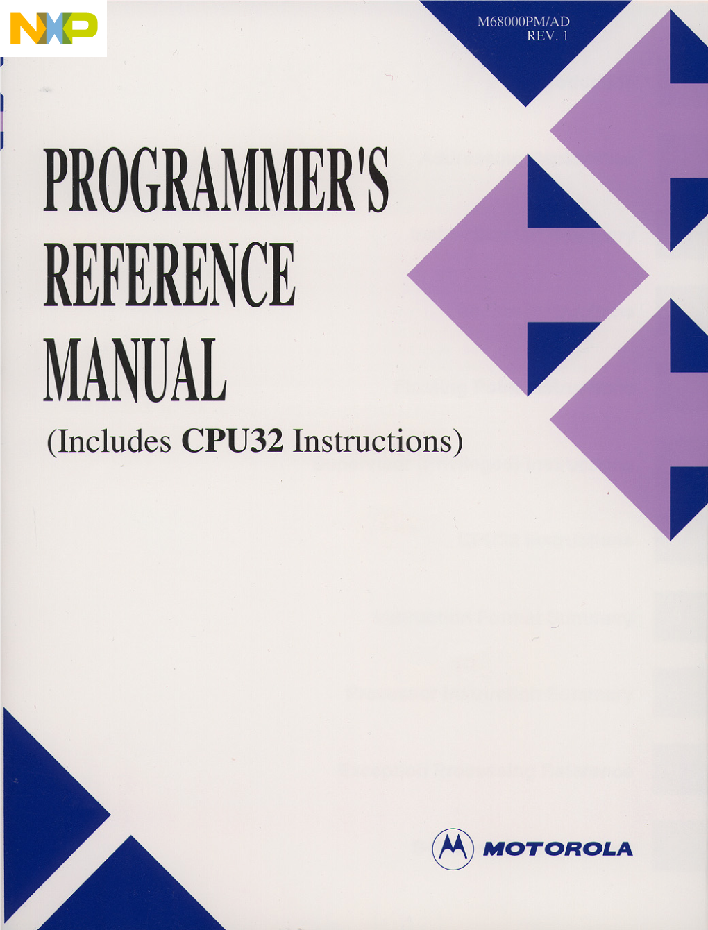 Motorola M68000 Family Programmer's Reference Manual