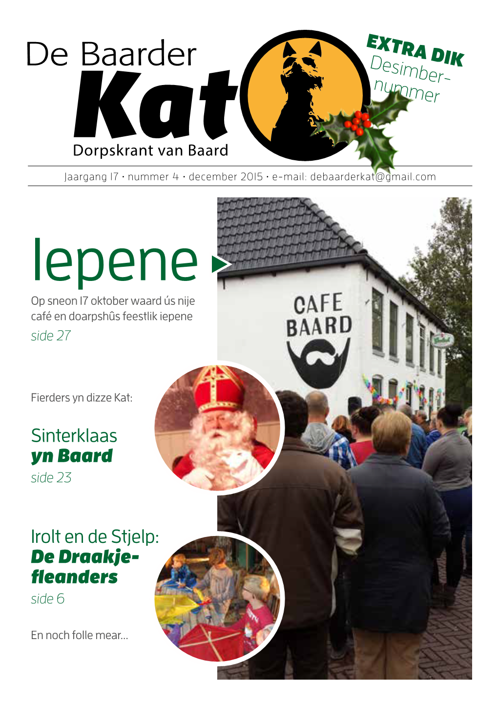 Iepene E Op Sneon 17 Oktober Waard Ús Nije Café En Doarpshûs Feestlik Iepene Side 27