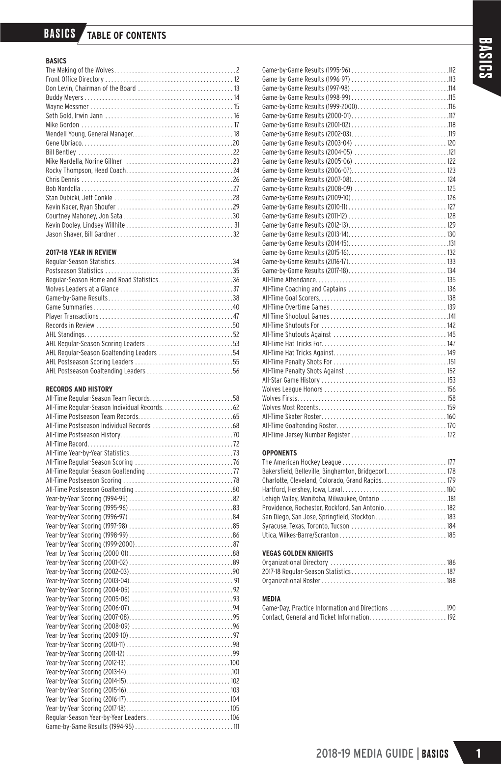 Media Guide | Basics 1 Basics Making the Wolves