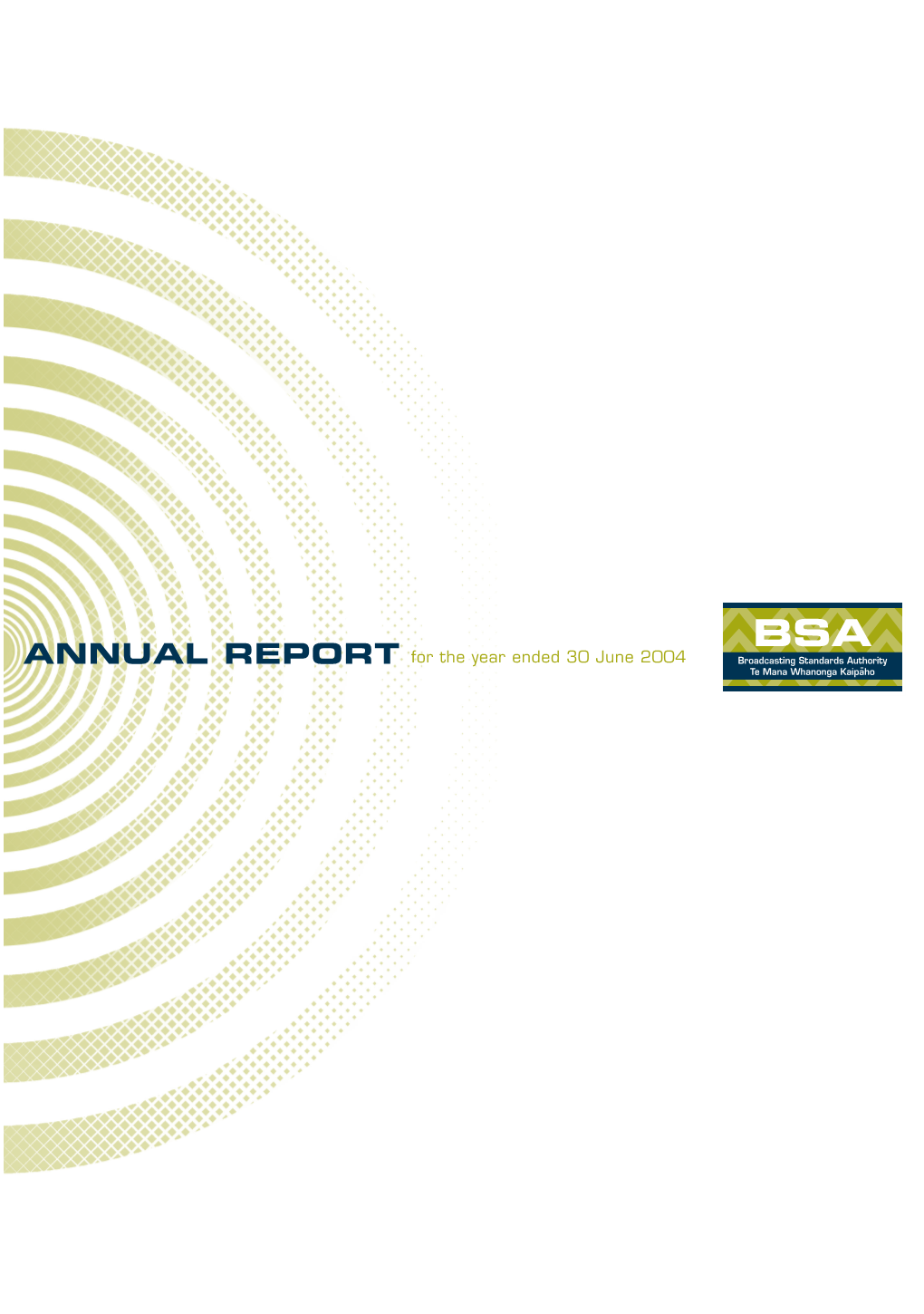 BSA Annual Report 2004