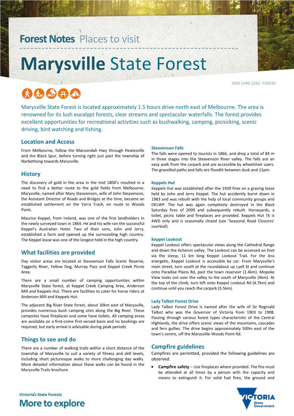 Marysville State Forest