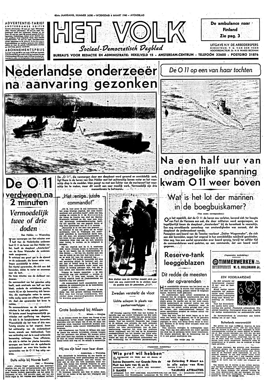 Het Volk : Dagblad Voor De Arbeiderspartĳ