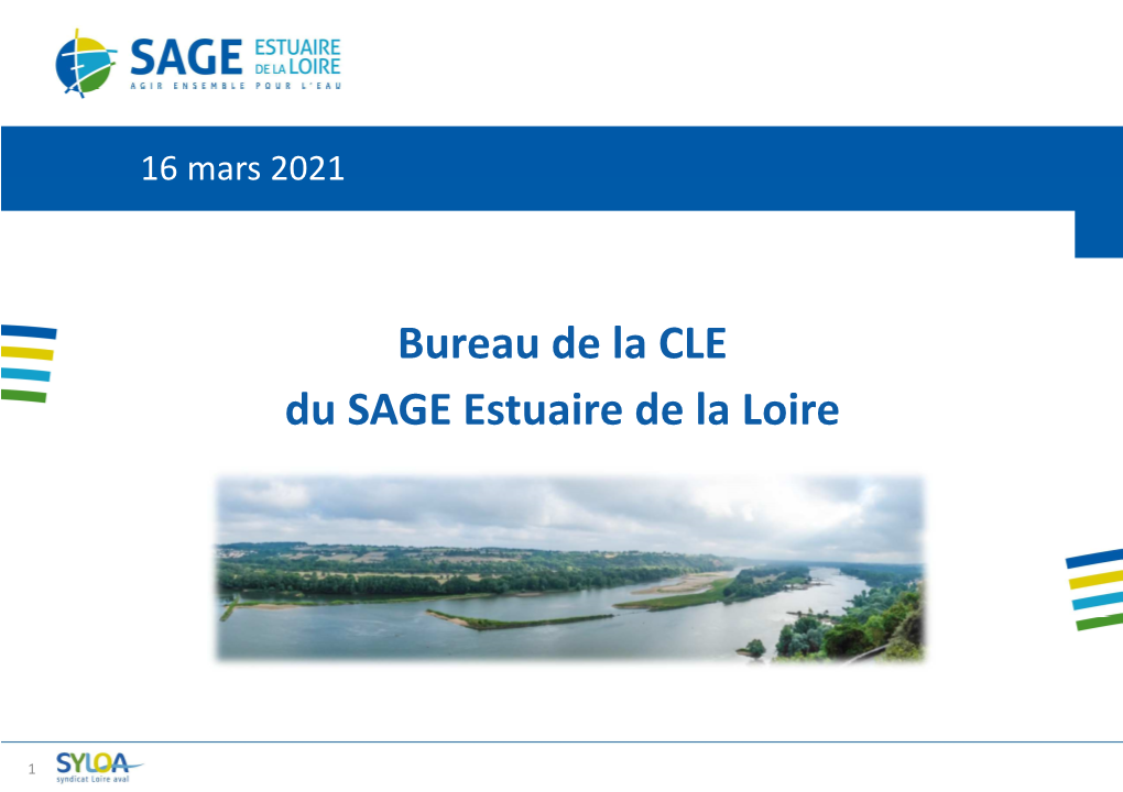 Bureau De La CLE Du SAGE Estuaire De La Loire