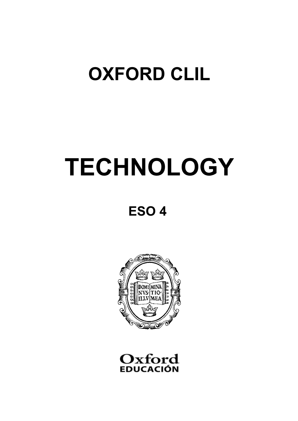 Programación Technology 4º ESO English