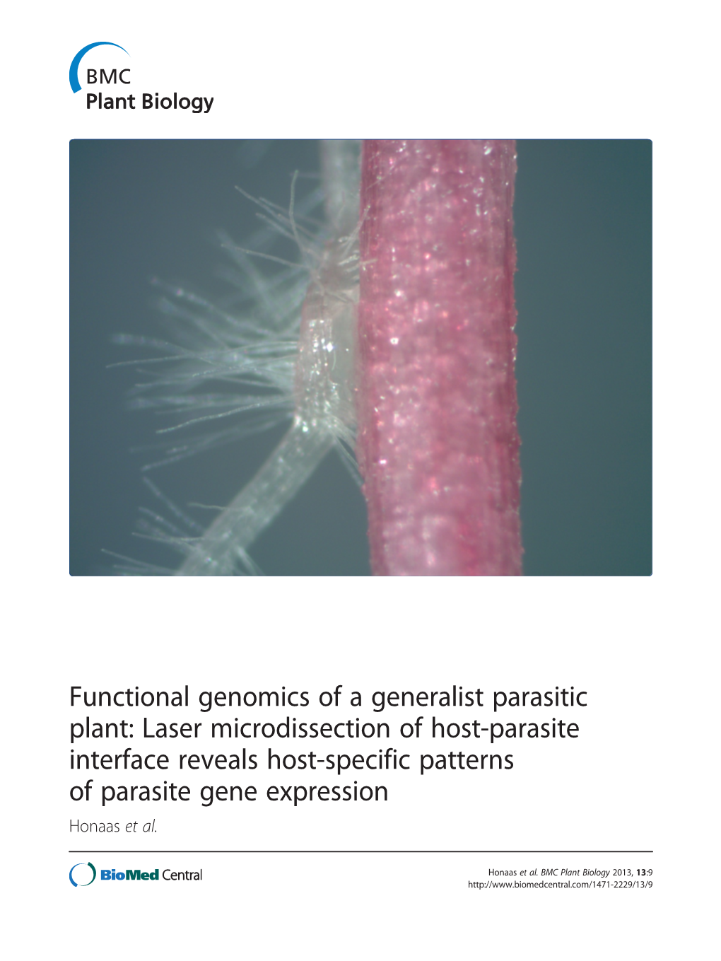 Functional Genomics of a Generalist Parasitic Plant