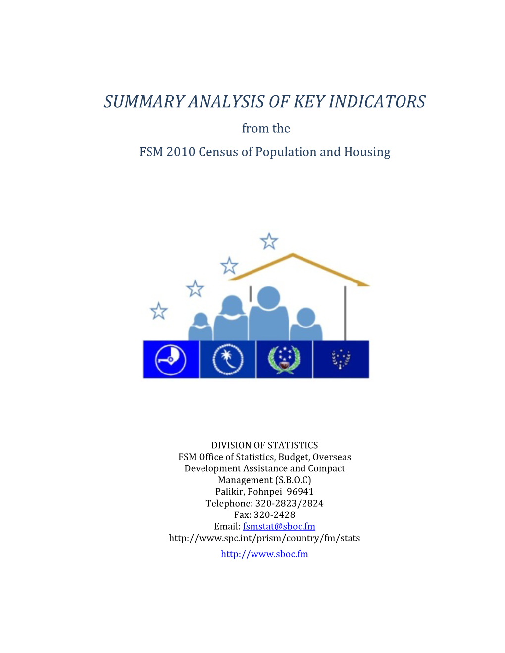 2010 Summary Analysis Key Indicators