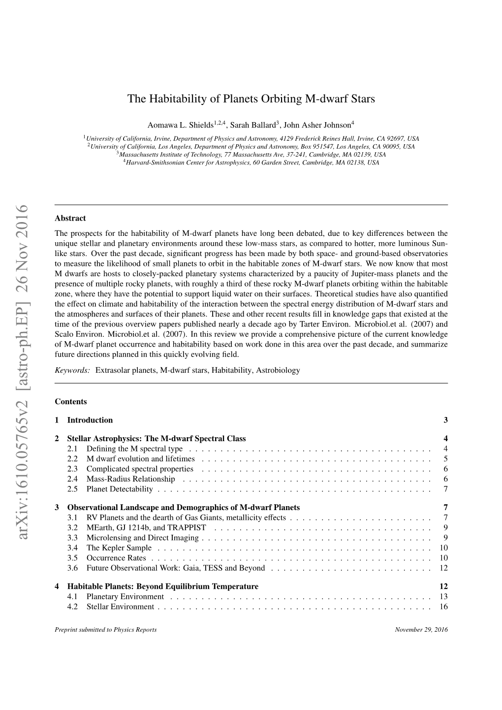 Arxiv:1610.05765V2 [Astro-Ph.EP] 26 Nov 2016 3.3 Microlensing and Direct Imaging