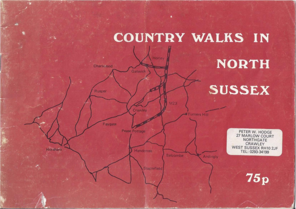 Country Walks in North Sussex VOL 1