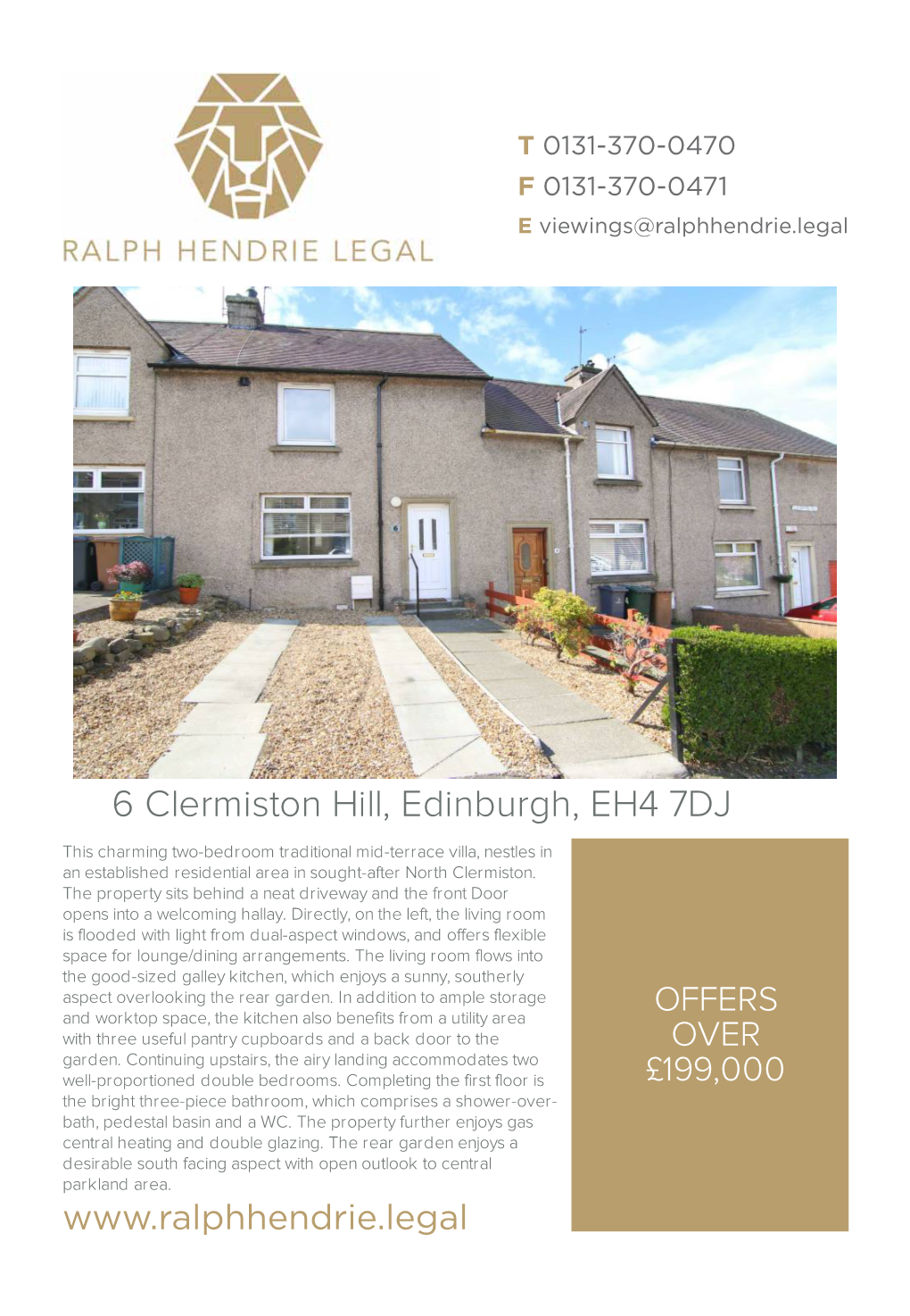 6 Clermiston Hill, Edinburgh, EH4 7DJ