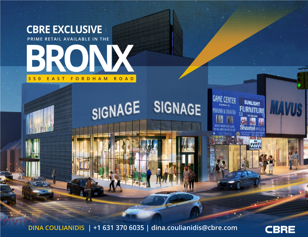 Cbre Exclusive Prime Retail Available in The