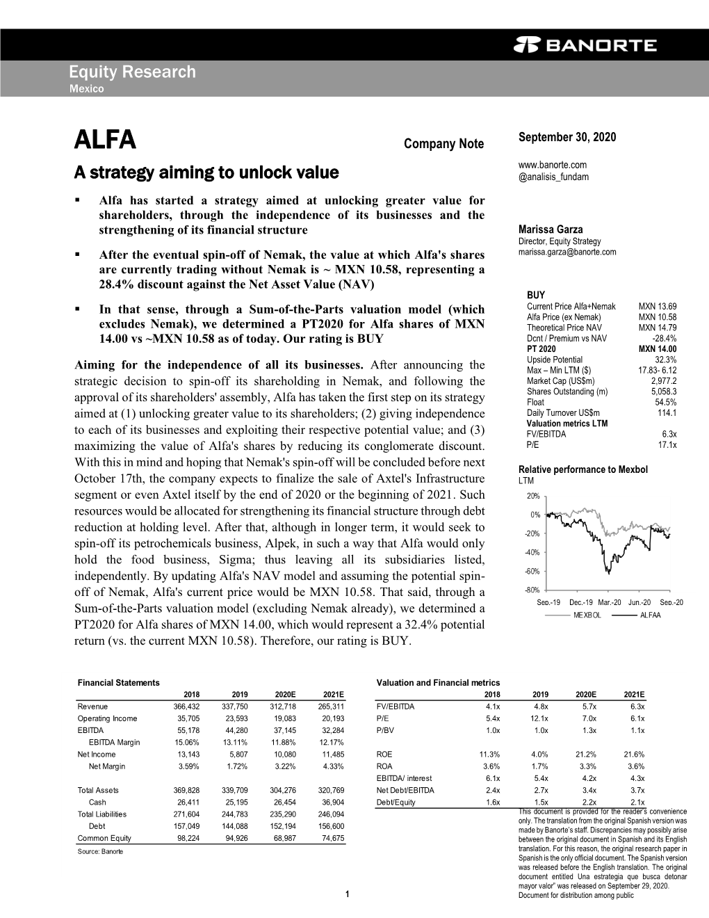 ALFA a Strategy Aiming to Unlock Value @Analisis Fundam