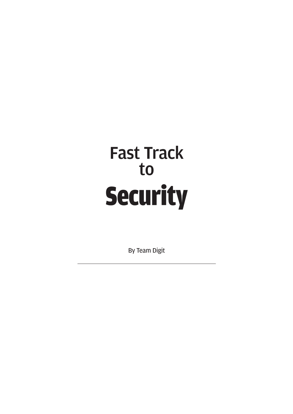 Fast Track to Security.Pdf