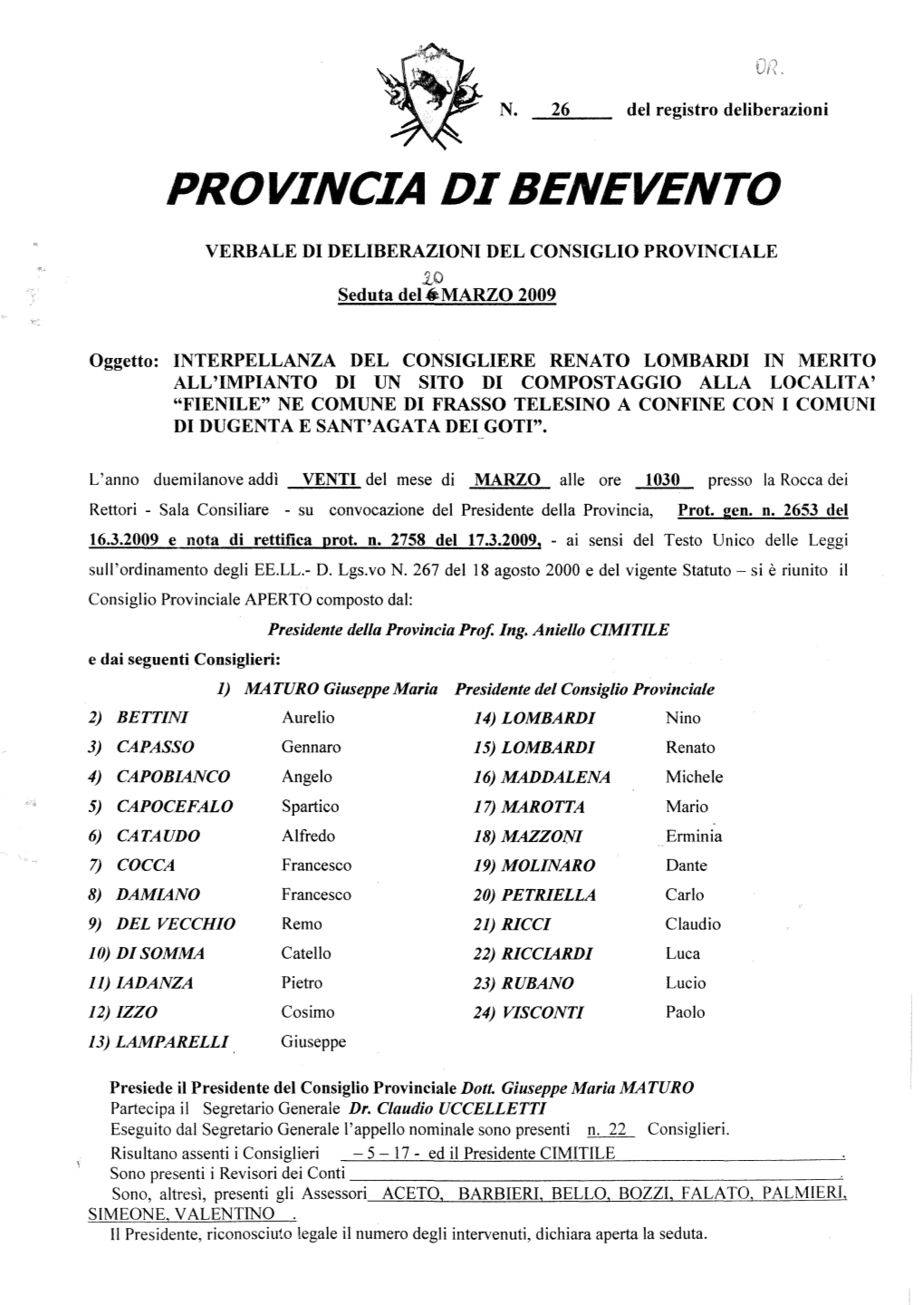 Provincia Di Benevento