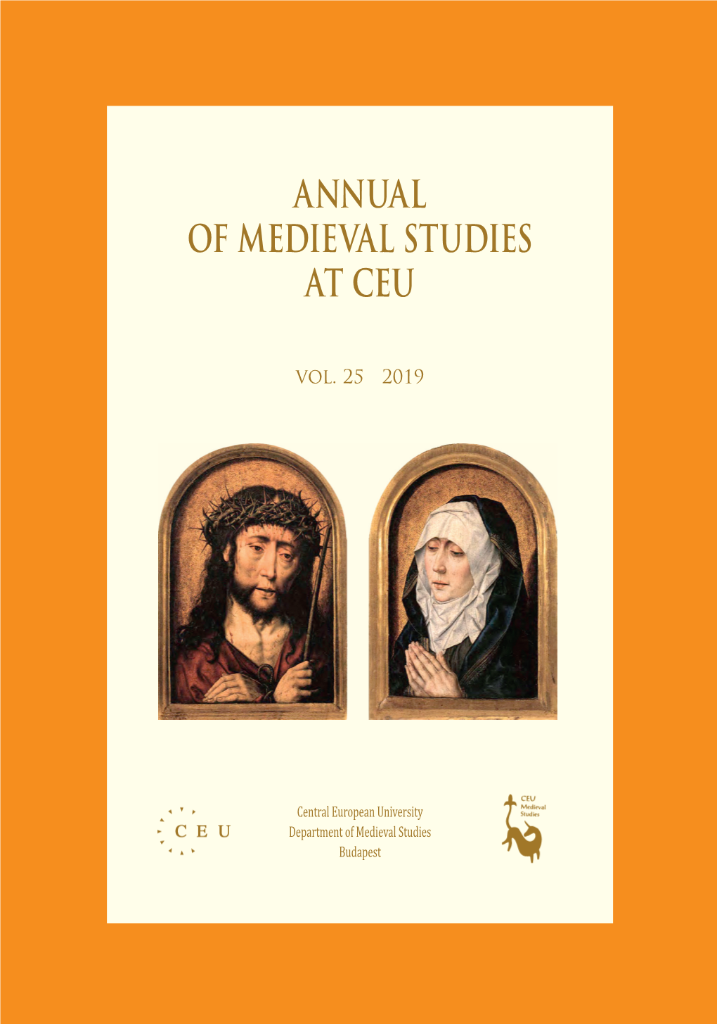 CEU Department of Medieval Studies