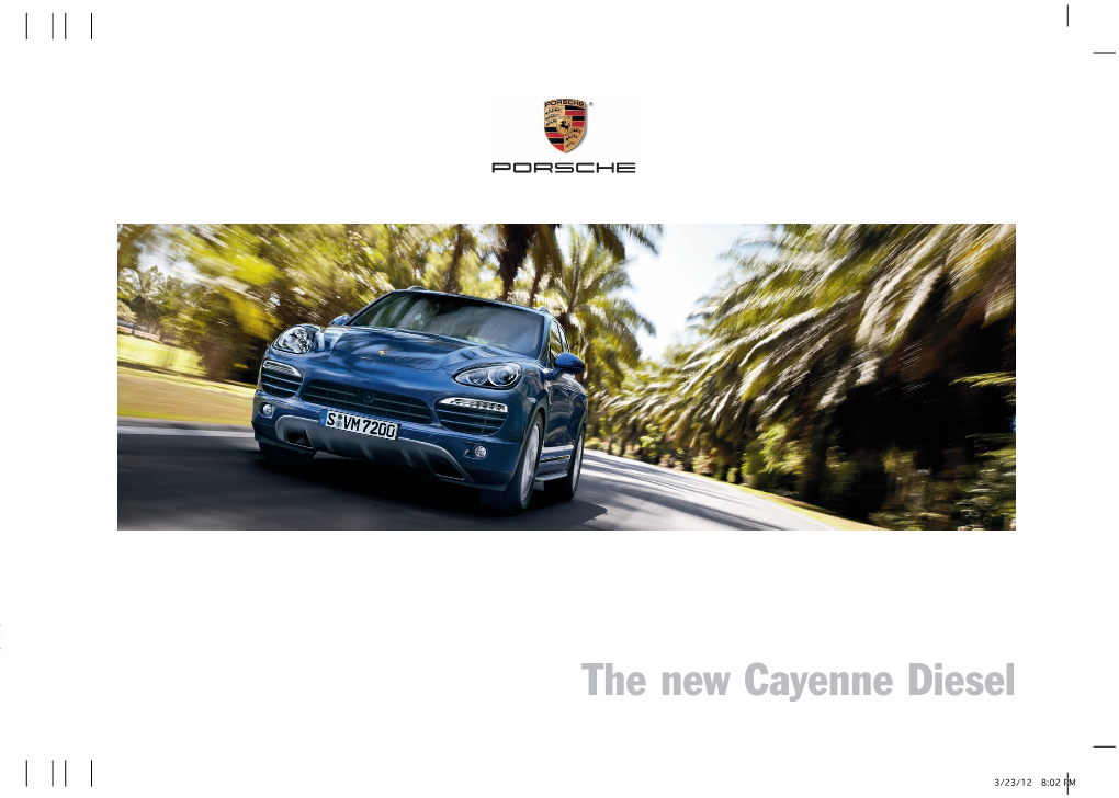 The New Cayenne Diesel