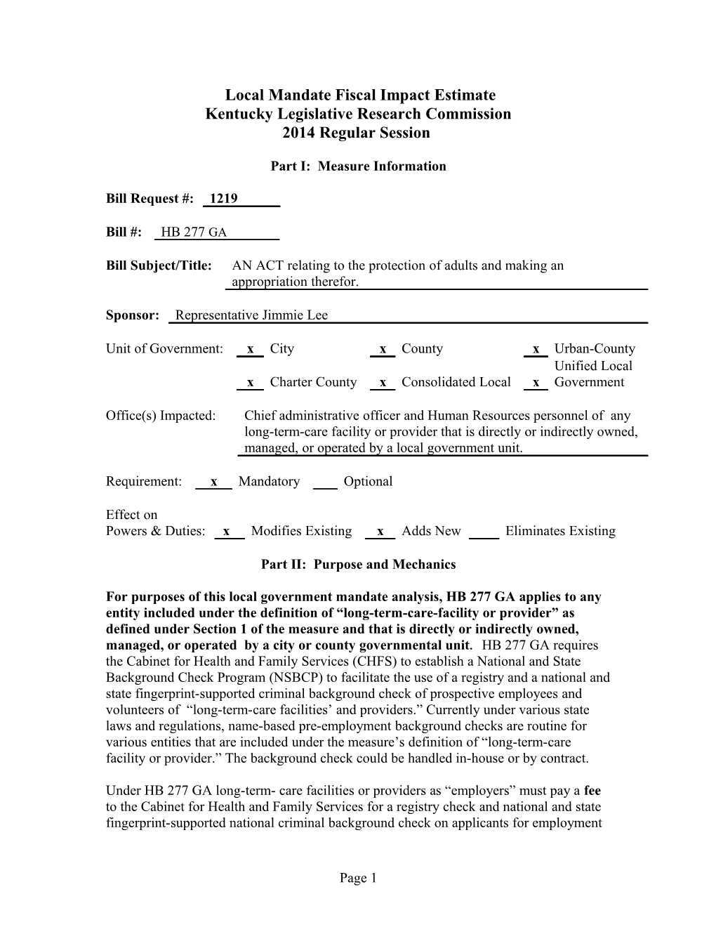 Commonwealth of Kentucky s23