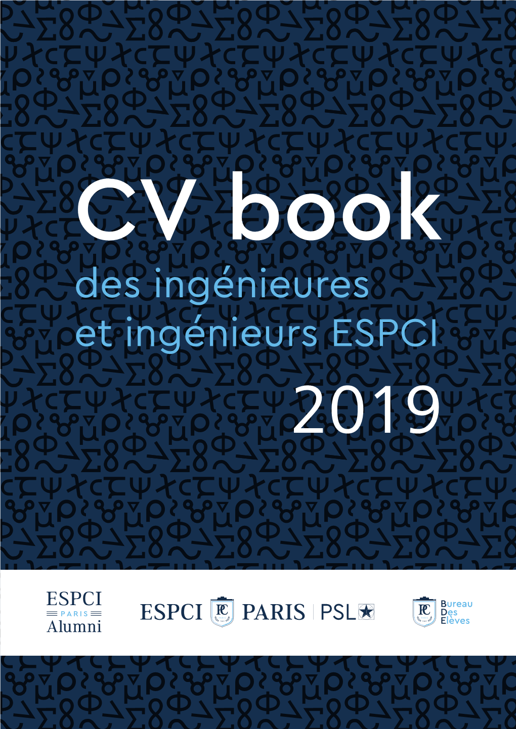 CV Book 2019 Des Ingénieures Et Ingénieurs ESPCI