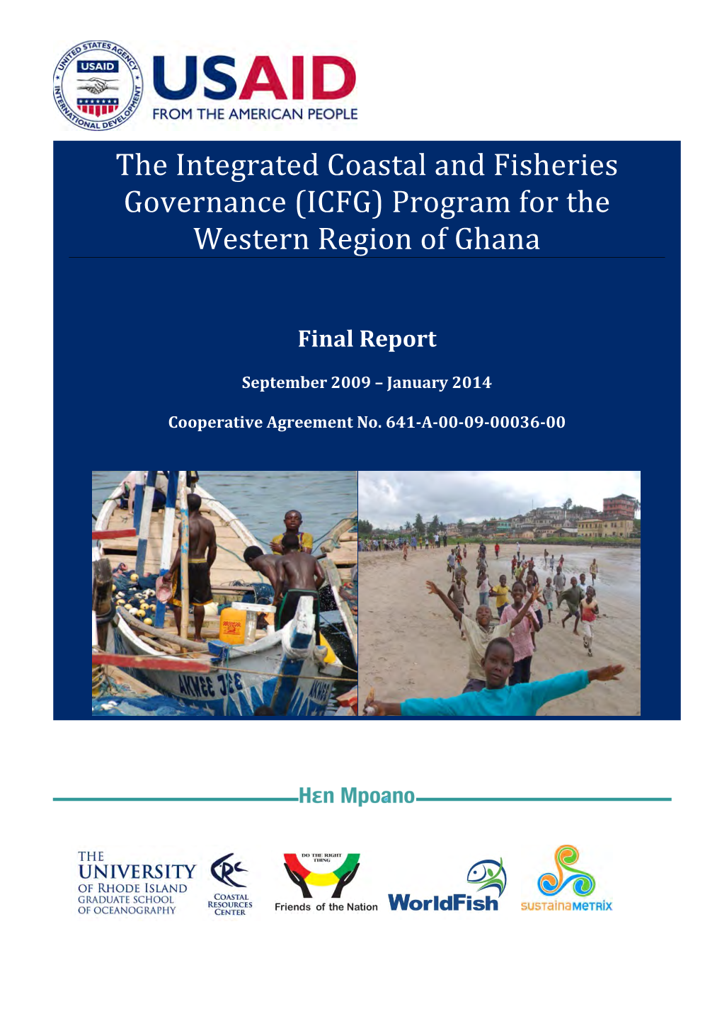 The Integrated Coastal and Fisheries Governance (ICFG) Program for the Western Region of Ghana