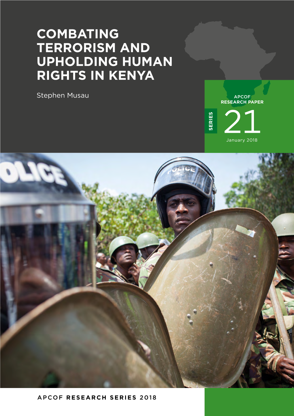 Policing of Terrorism in Kenya Remain a Costly Endeavour