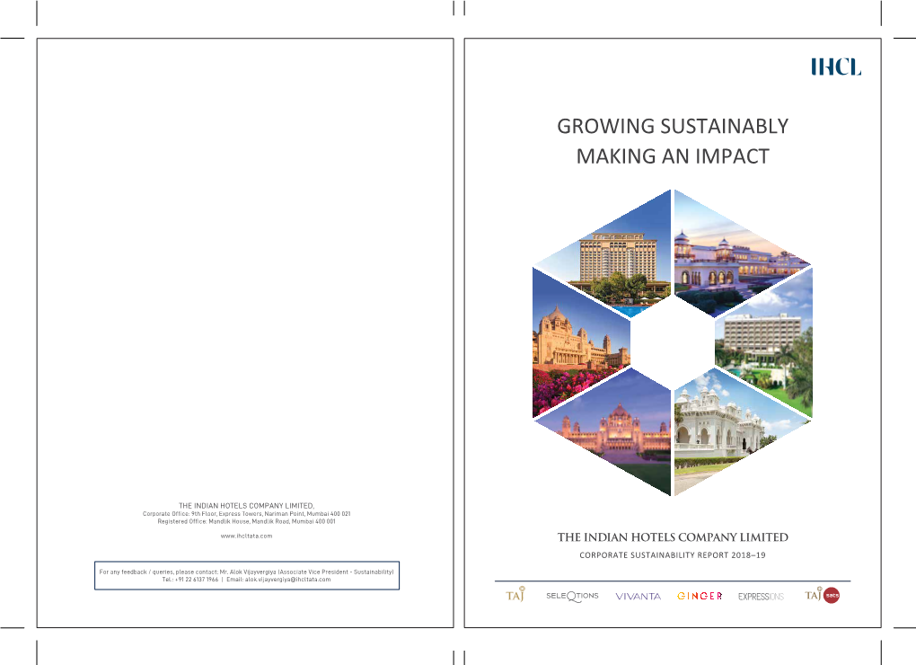 Sustainable Report Cover 2