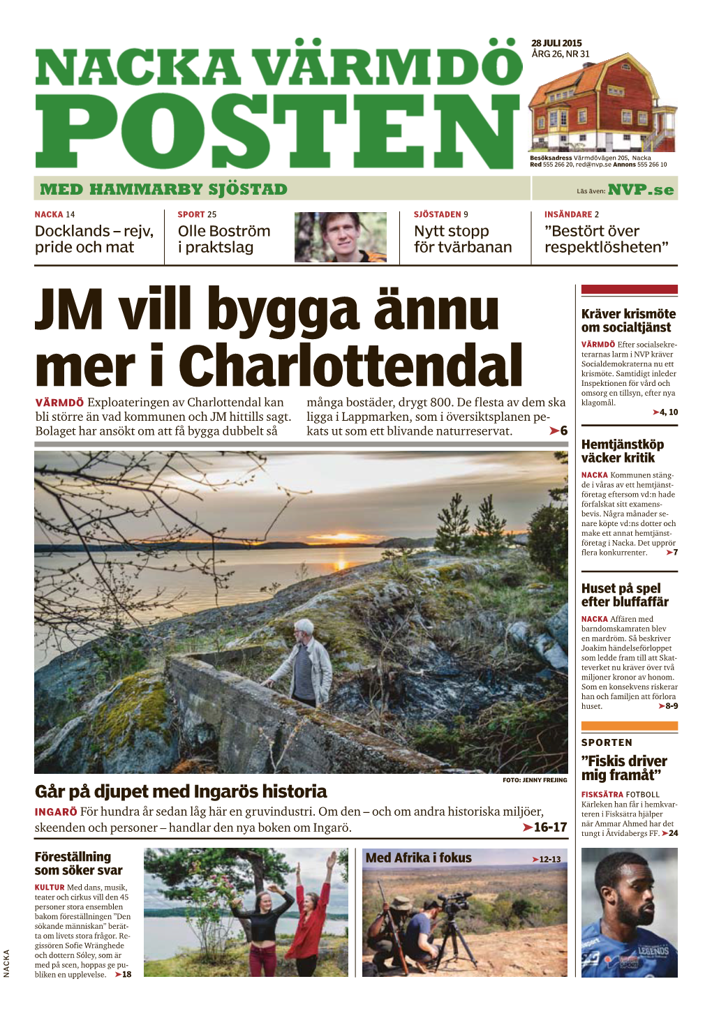 JM Vill Bygga Ännu Mer I Charlottendal