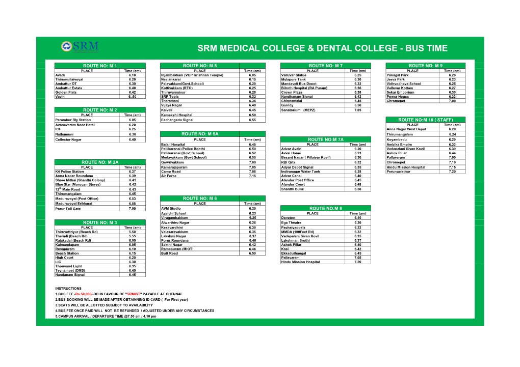 Srm Medical College & Dental College