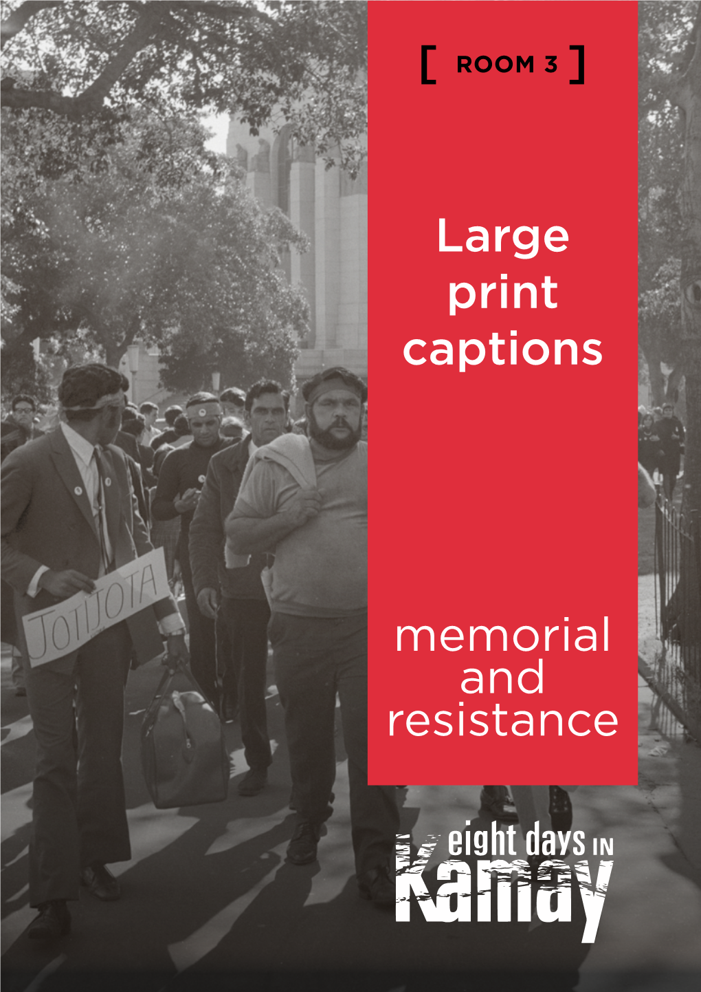 Memorial and Resistance Large Print Captions